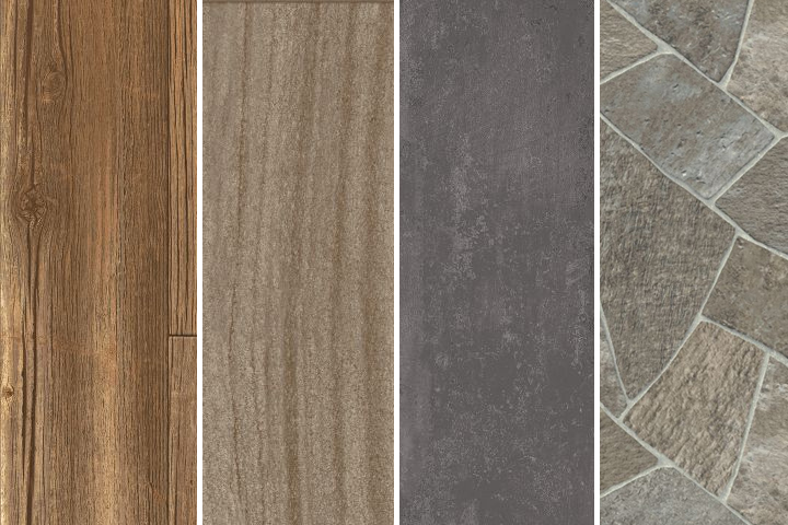 range of design options for vinyl sheet floors