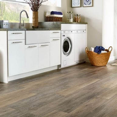 durable flooring for the laundry room