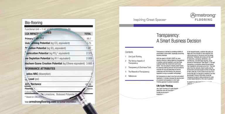Product Transparency