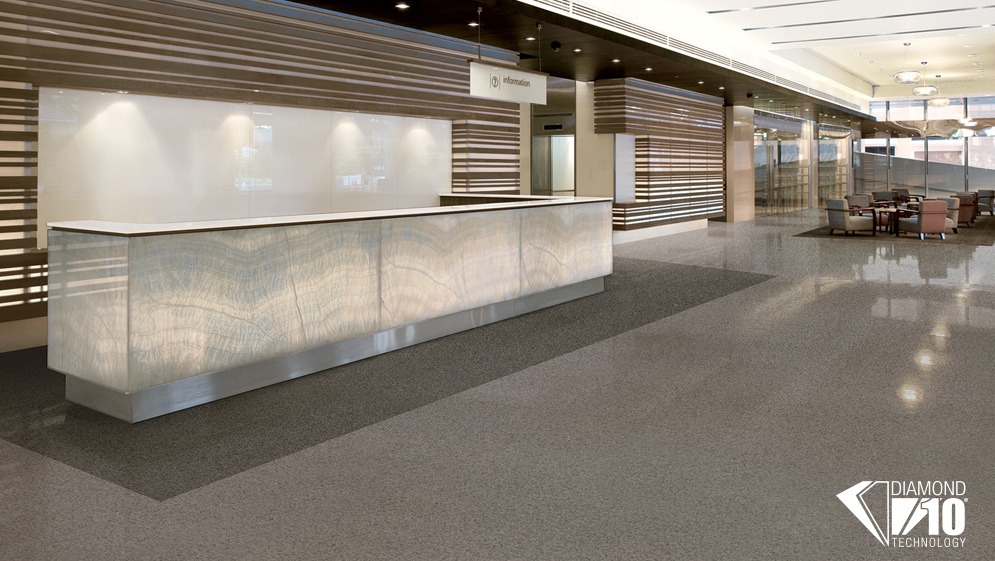 Corporate Lobby with DecorArt Rejuvenations Stone Run 34506