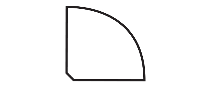 quarter round molding diagram