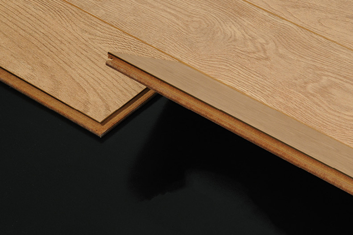 installation of wood-look vinyl flooring
