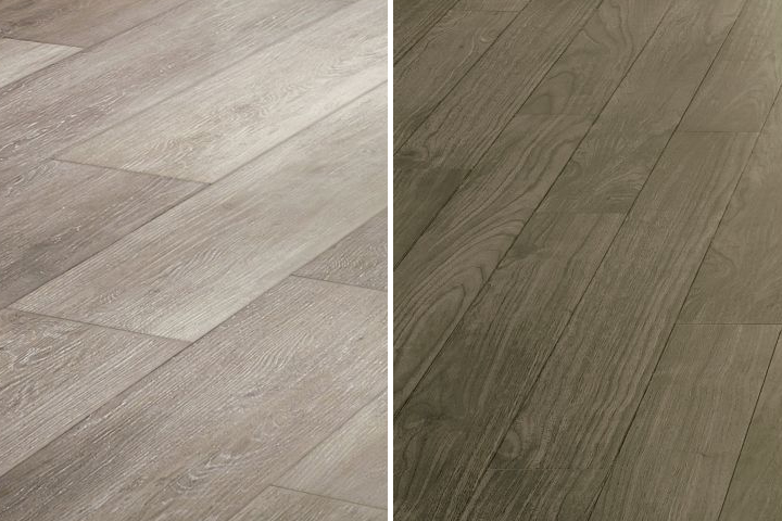 various wood looks available with luxury vinyl tile