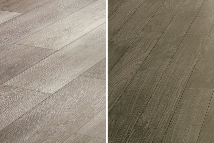 various wood looks available with luxury vinyl tile