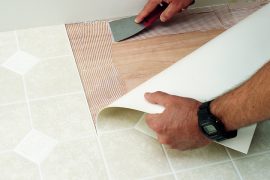 Vinyl Sheet Flooring Installation