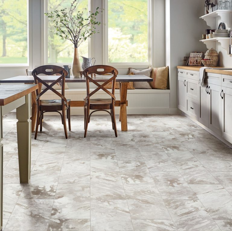 Alterna - Solid Colors Tile (White) by Armstrong Lvt