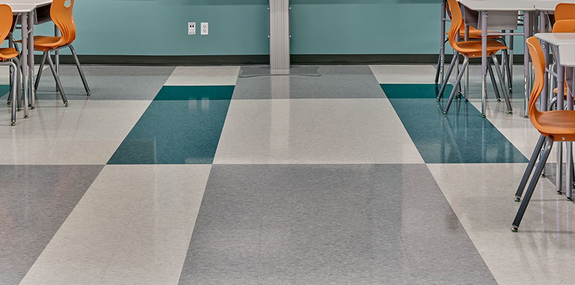 Luxurious hotel lobby with TimberTones flooring