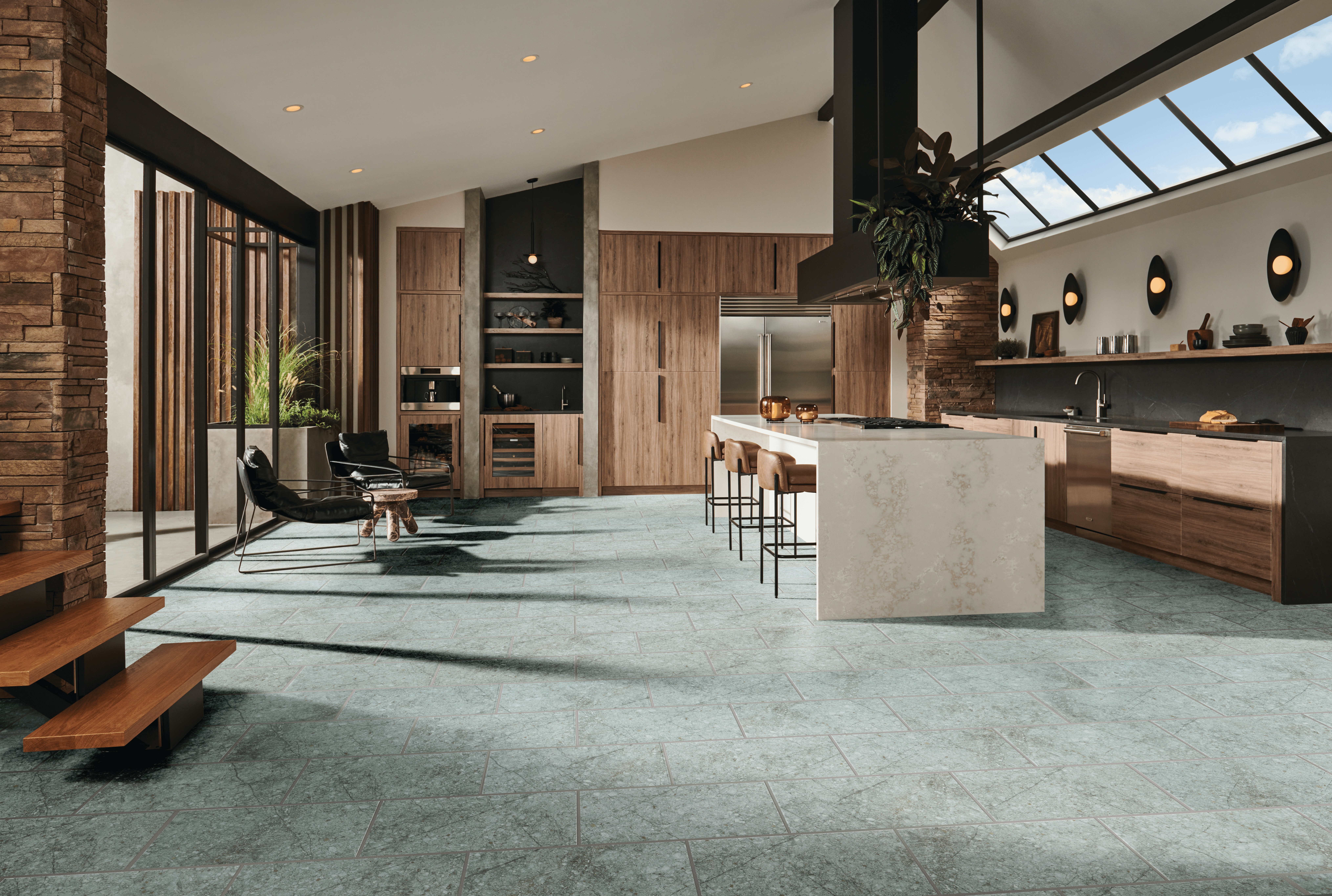 Alterna Moon Engineered Tile D7374