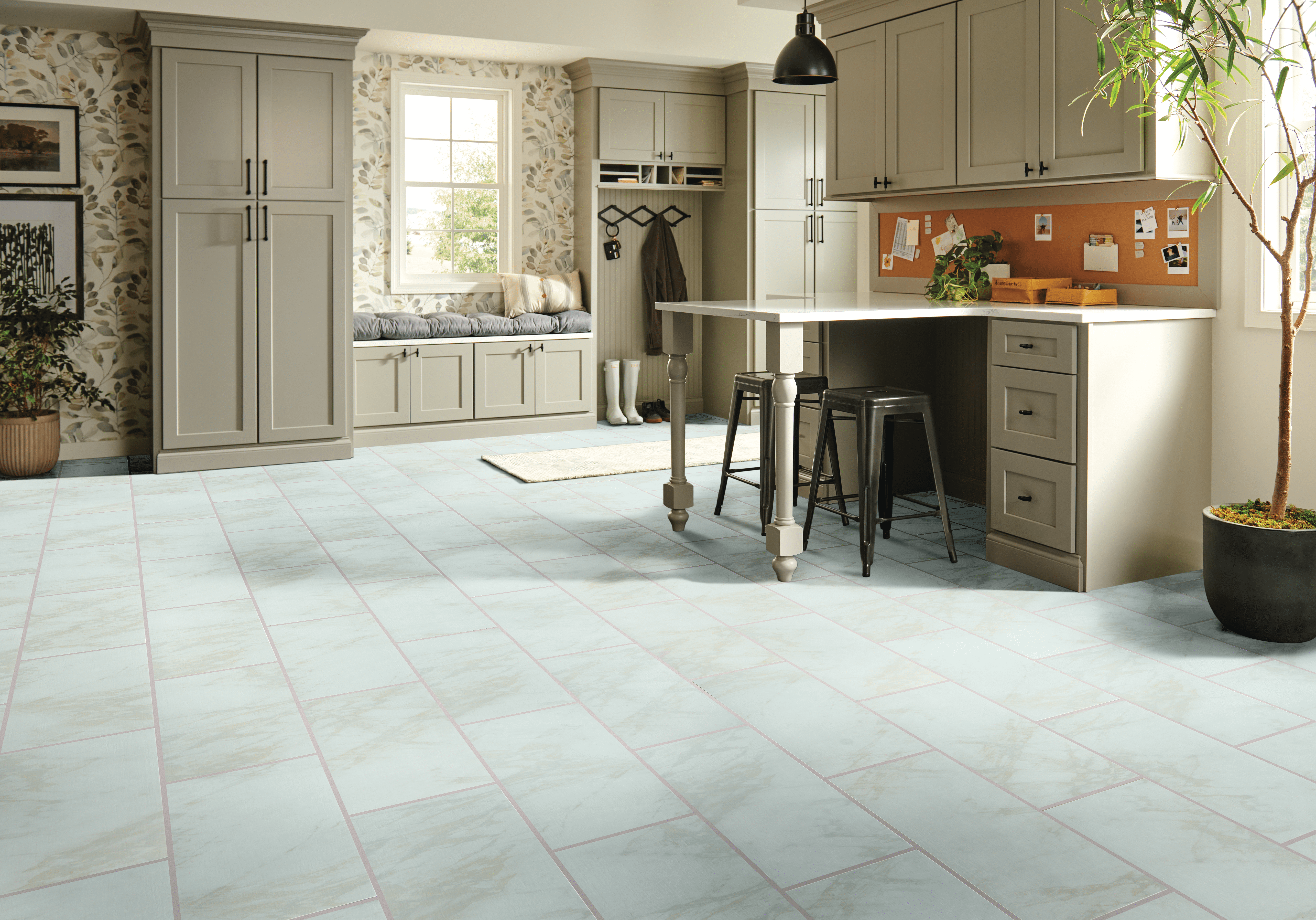 Alterna Ivory Poem Engineered Tile D7386