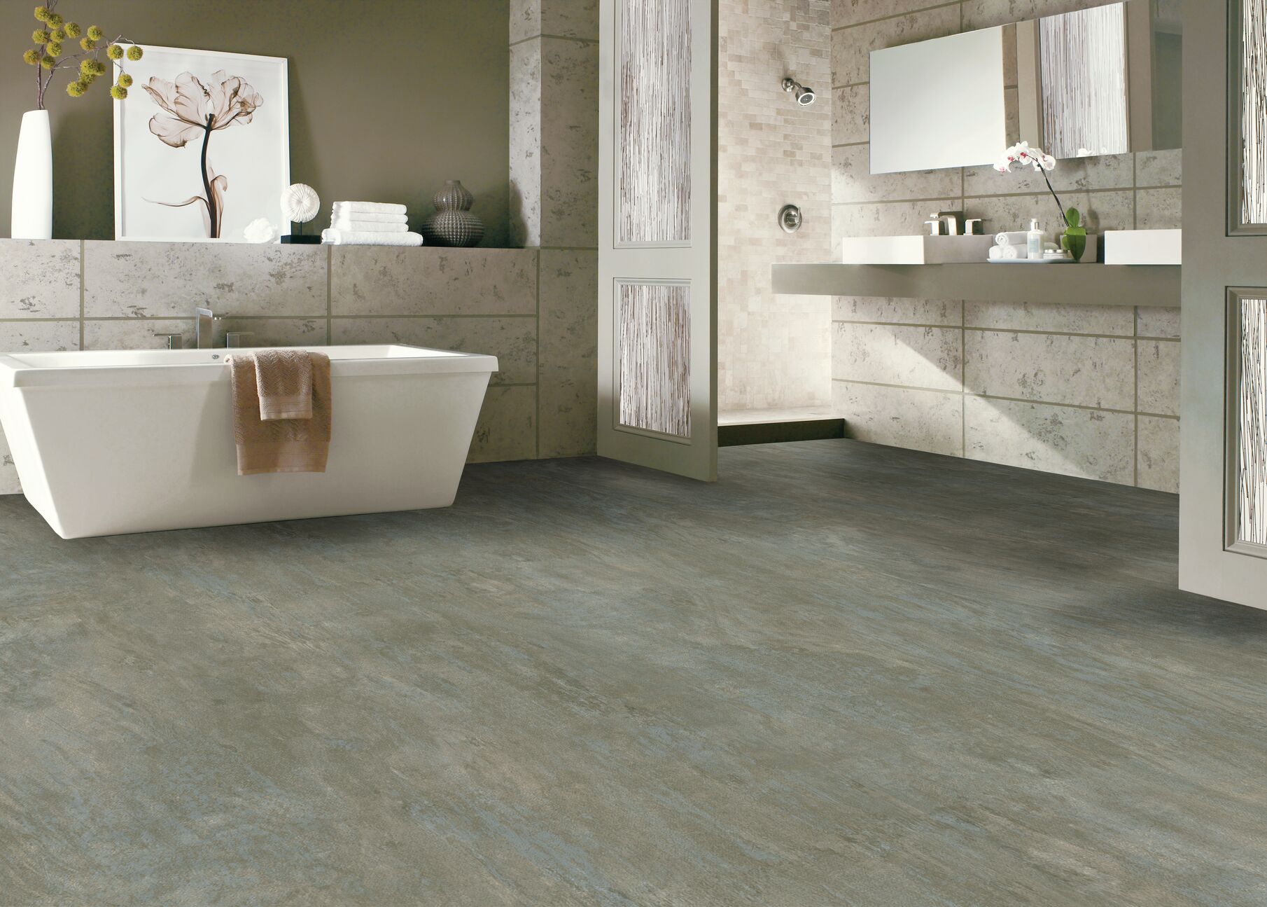FlexStep Pro Slate Run Vinyl Sheet G2930