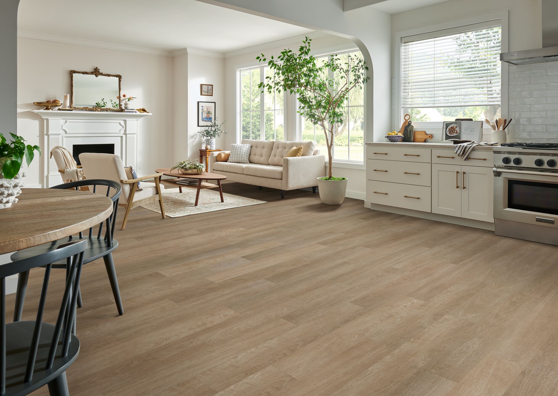 American Personality Pro Biscuit Luxury Vinyl Tile P1001