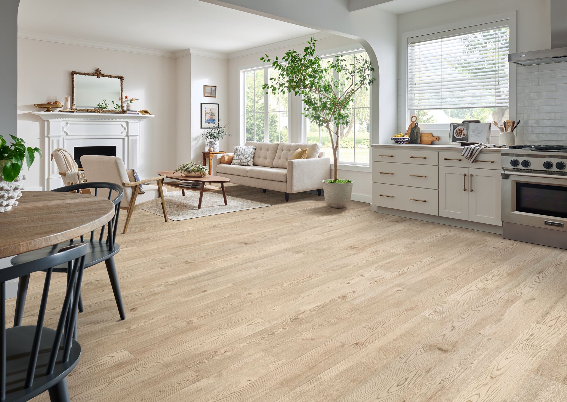 American Personality Pro Parchment Luxury Vinyl Tile P1003