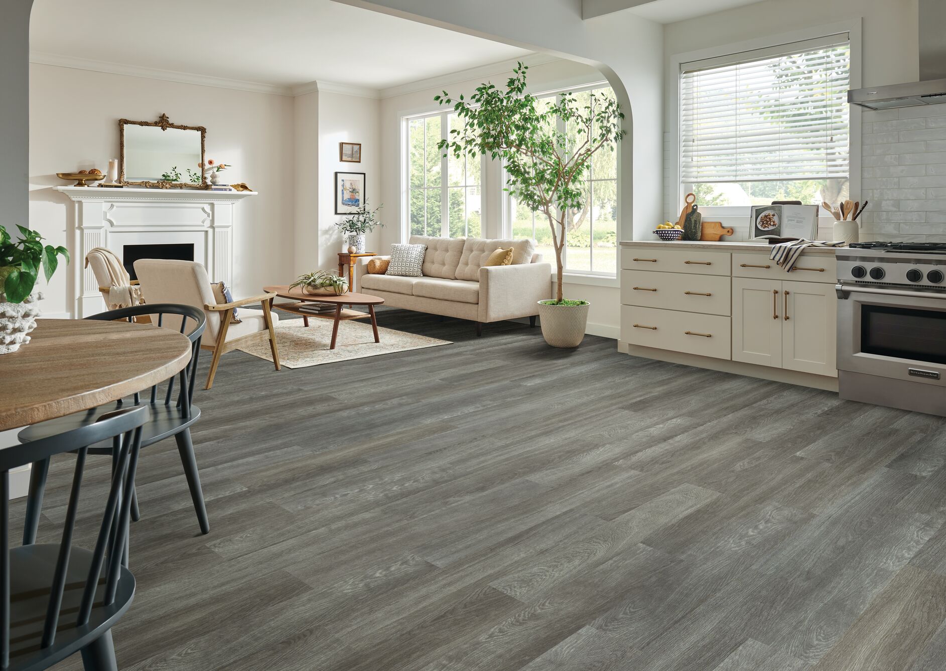 American Personality Pro Gotham Mist Luxury Vinyl Tile P1010