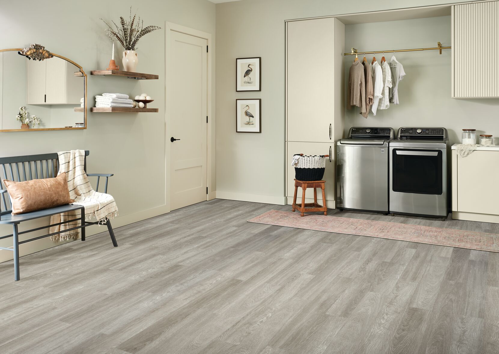 American Personality Pro Silver Surf Luxury Vinyl Tile P1012