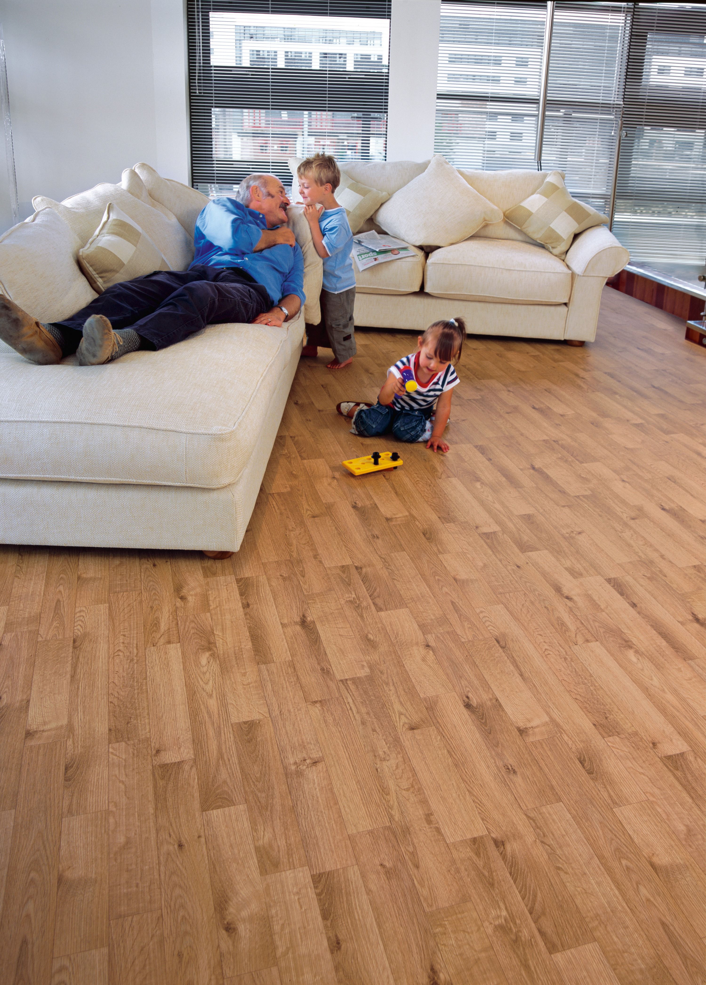 CushionStep Butternut Vinyl Sheet B3010