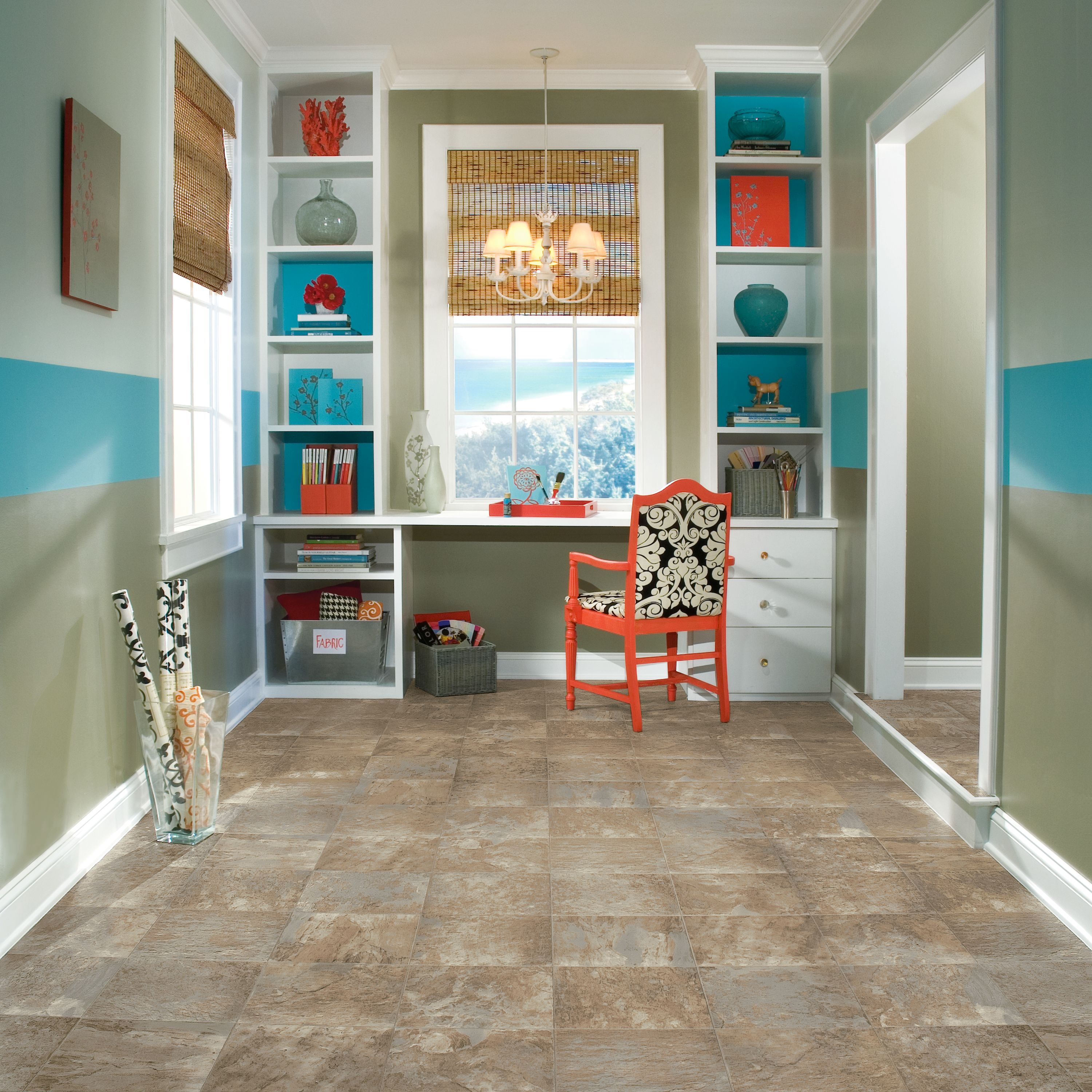 CushionStep Milk & Honey Vinyl Sheet B3092