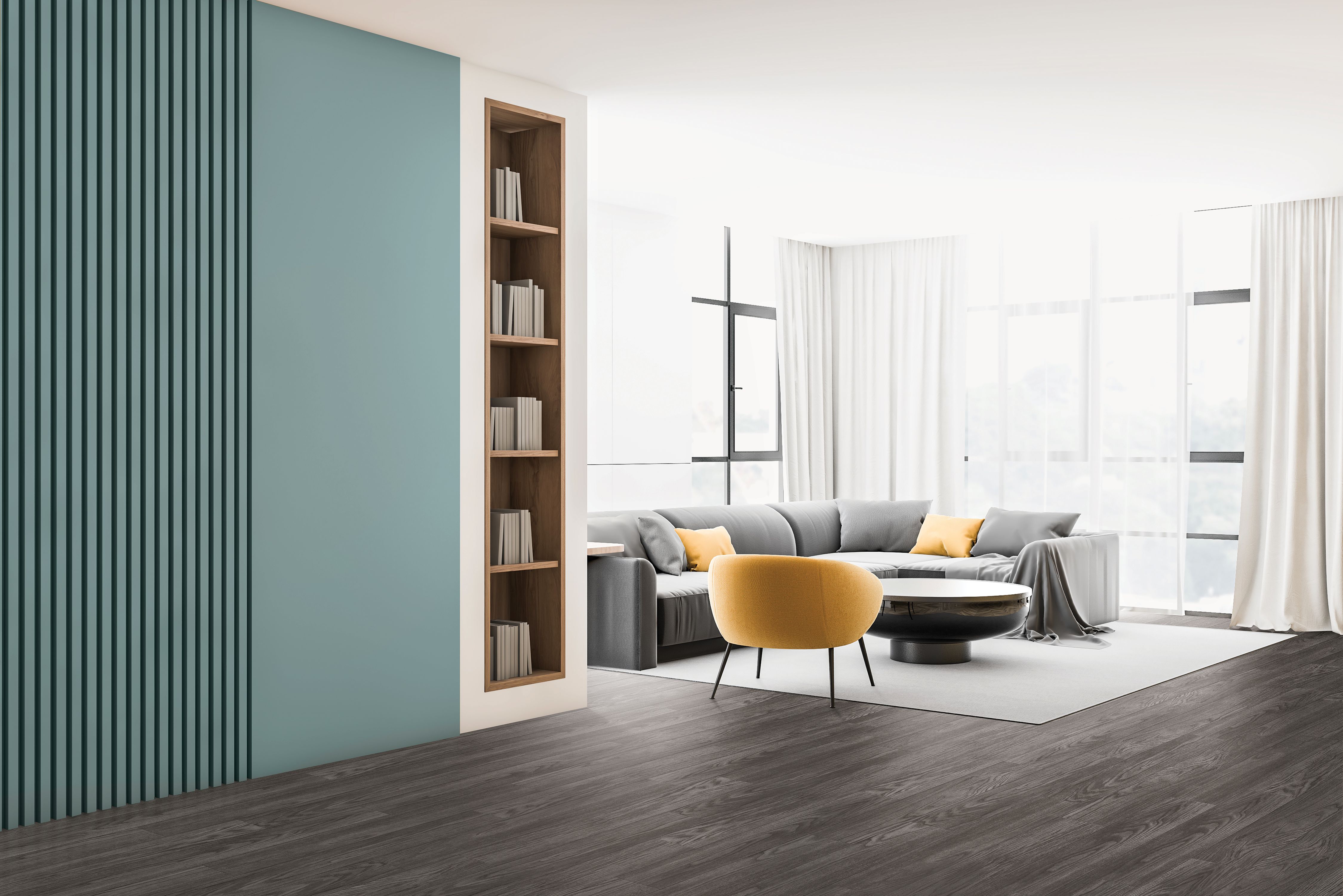 American Charm Phantom Gray Luxury Vinyl Tile U5019