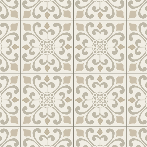 CushionStep Crème Vinyl Sheet B3381